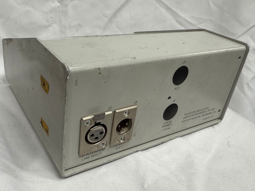 RTS TW Intercom System User Station Model SPK 300-U