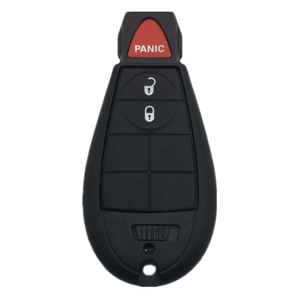 for Dodge RAM Jeep Keyless Entry Remote Key Shell Fob Case with Emergency Key