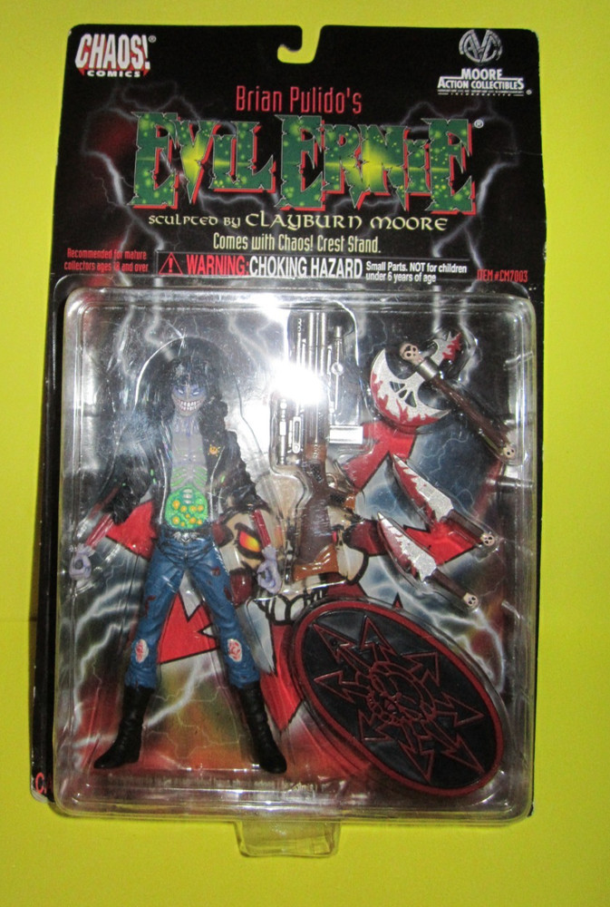 Chaos! Comics Brian Pulido s EVIL ERNIE Standard & GITD Wizard Variant 1997