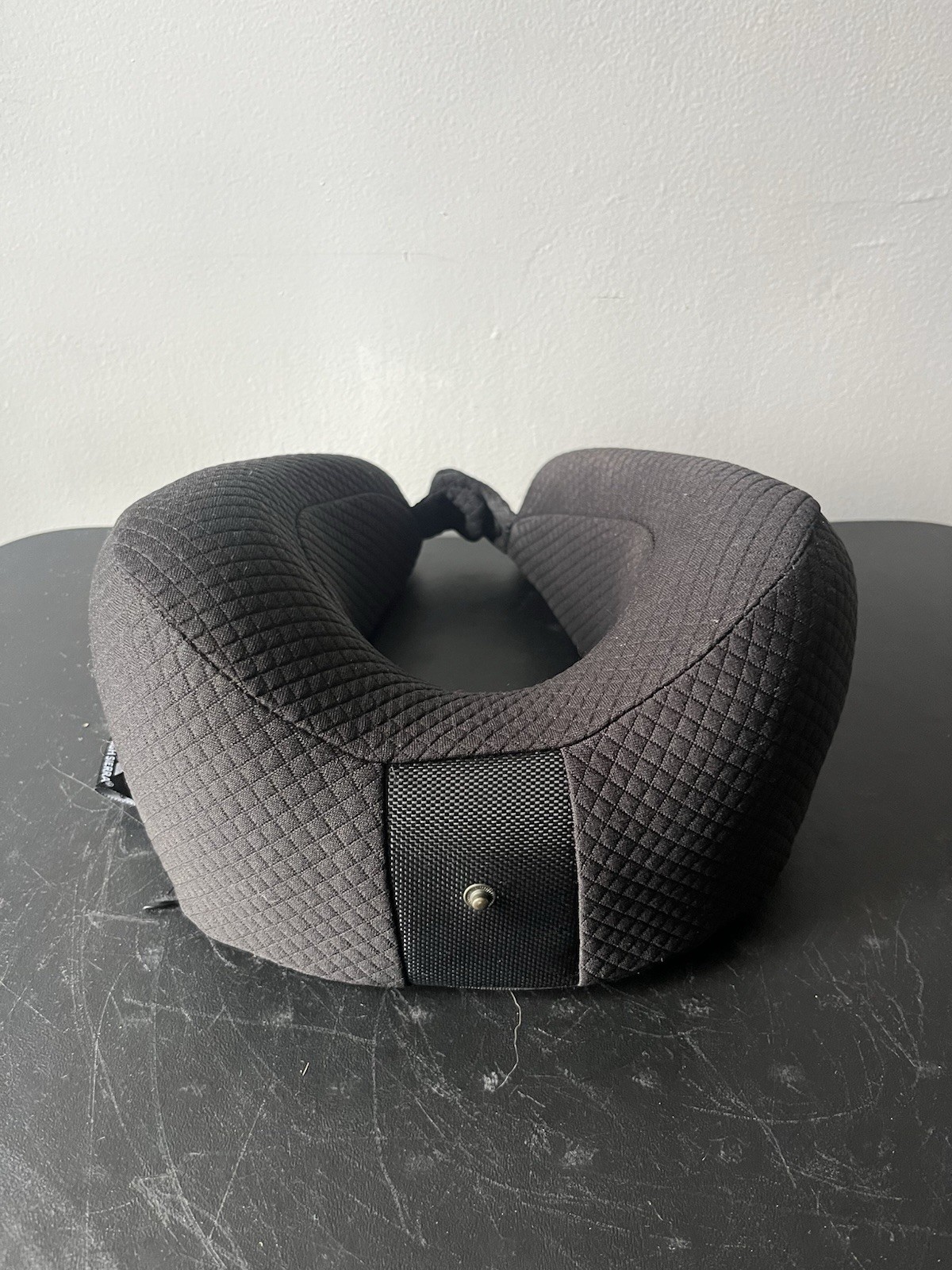 High Sierra Black Memory Foam Neck Travel Adjustable Pillow