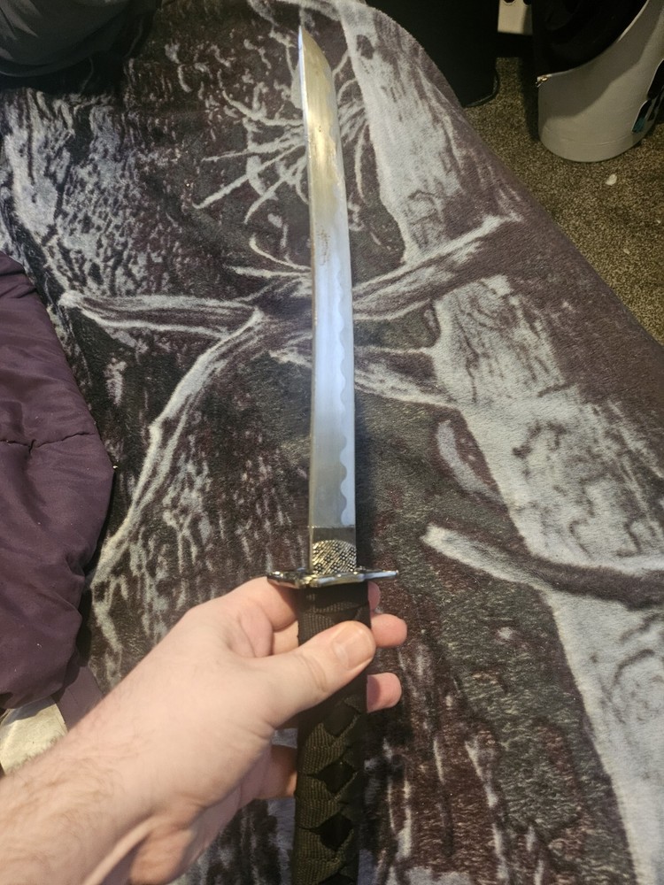Unsharpened Stainless Steel Duel Katana Set
