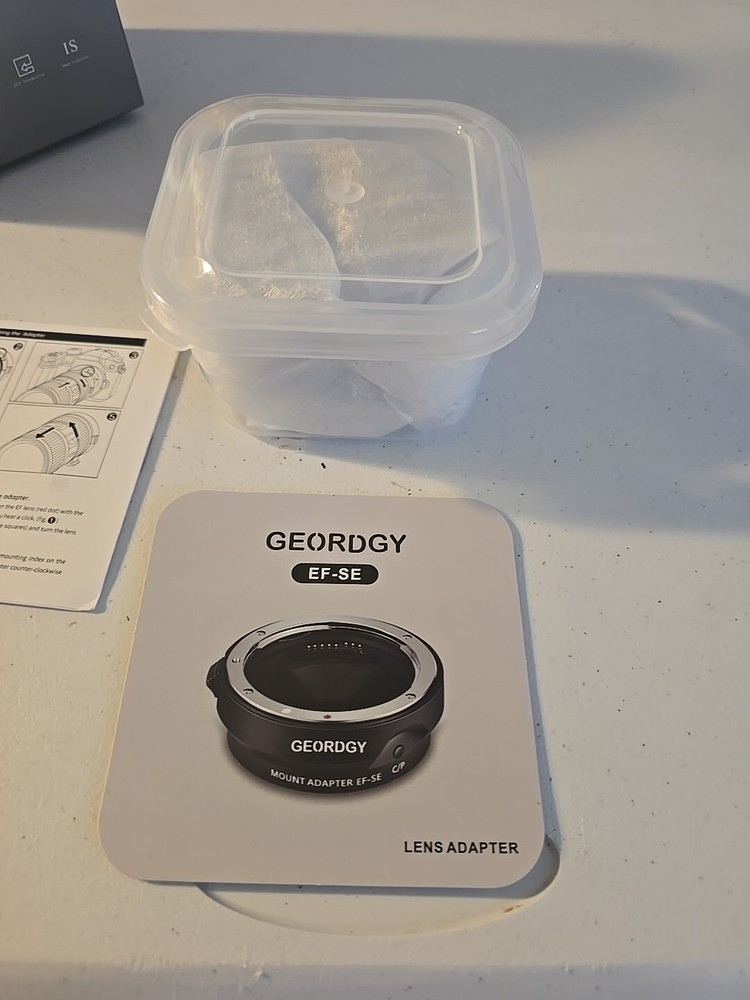 Geordgy EF-se Mount Auto Focus Lens Adapter (C)