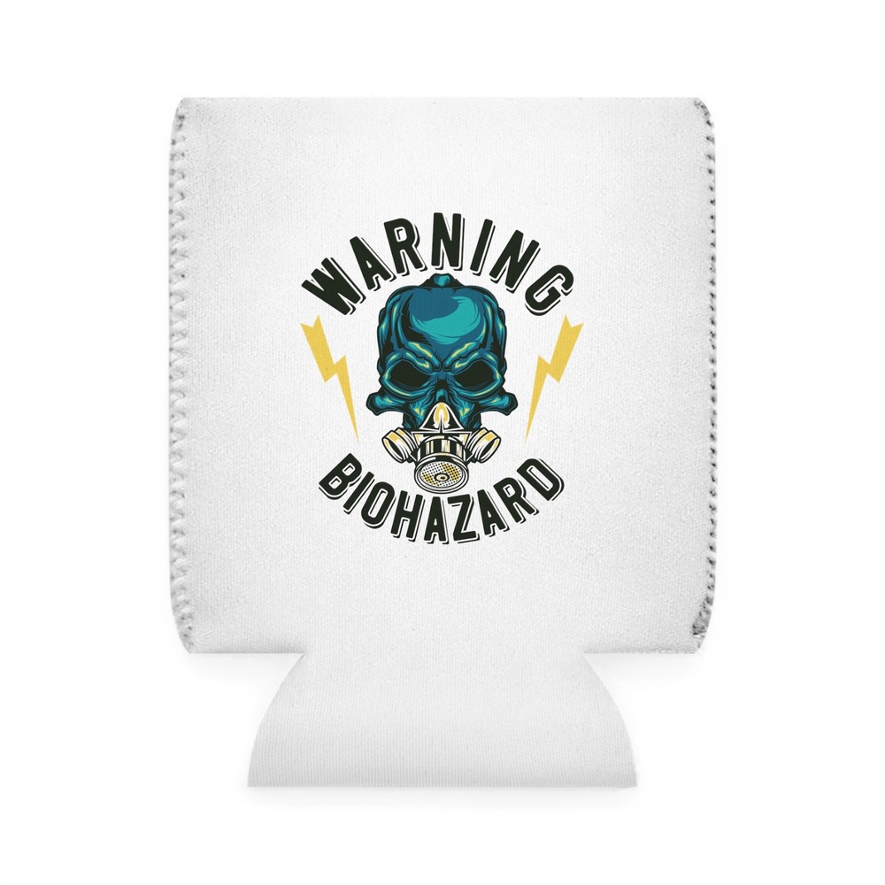 Warning Biohazard - Can Cooler Sleeve