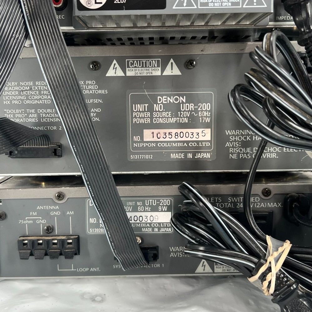 DENON Precision and Component /Compact Disc Stereo System D-200... NO CD Holder