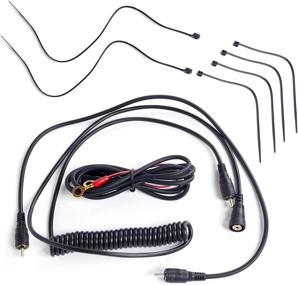 Heated Face Shield Power Cord Replacement for CX950 Helmets - Easy Install