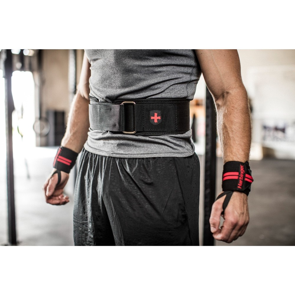 Harbinger 4" Nylon Belt Weightlifting Support