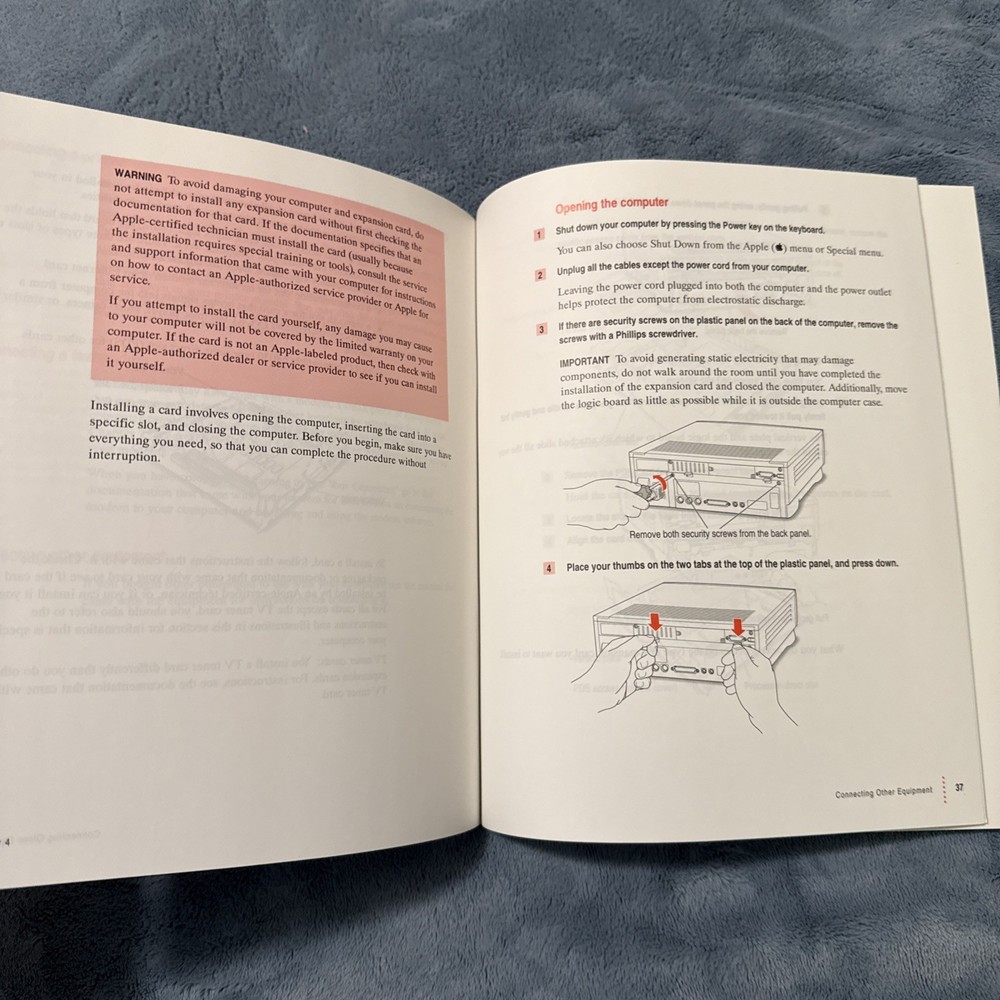 Getting Started With Your Mcintosh Perform A 600 Series Computer Mac Manual
