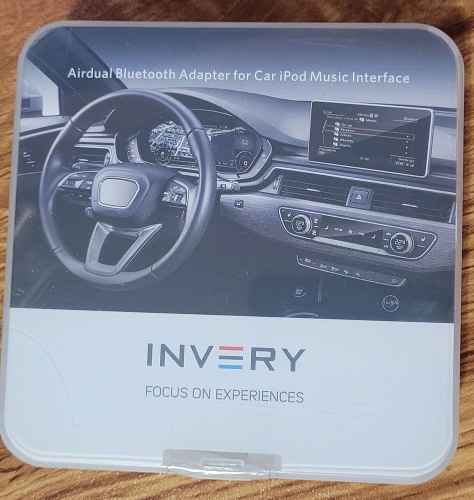 INVERY Airdual bluetooth 5.0 aptx-hd adapter OPEN BOX never used