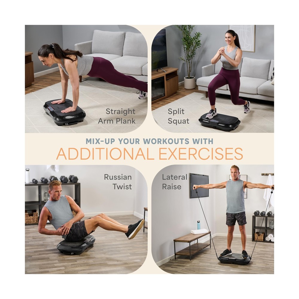 Lifepro Waver Vibration Plate Exercise Machine – High-Intensity Vibration