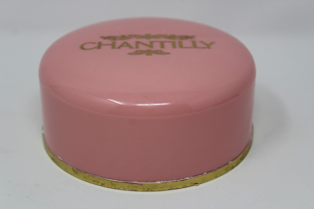 Vintage Chantilly Dusting Powder Weight 8.1 Oz. Open Container