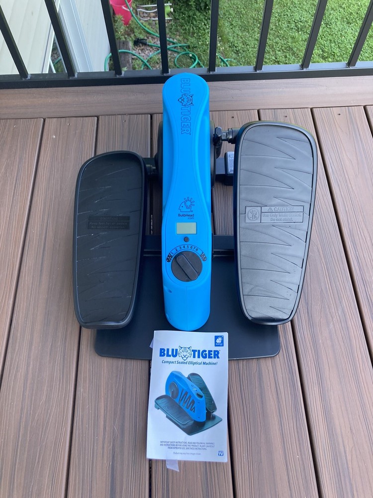 BLU TIGER Compact Seated Elliptical Machine