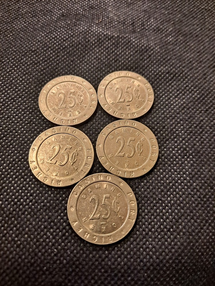 FIVE PORT RICHEY TOKENS! e6404CXX