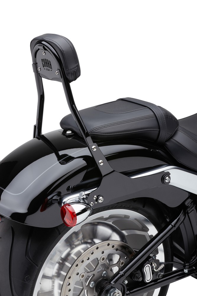 COBRA 602-2011B DETACHABLE BACKREST ROUND BLACK Fits FLSB 18-22
