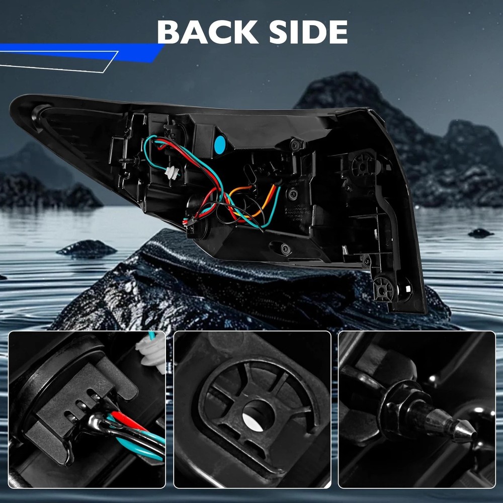 Taillights Brake Tail Light Compatible with 2013-2017 Traverse LS LT LTZ Base...