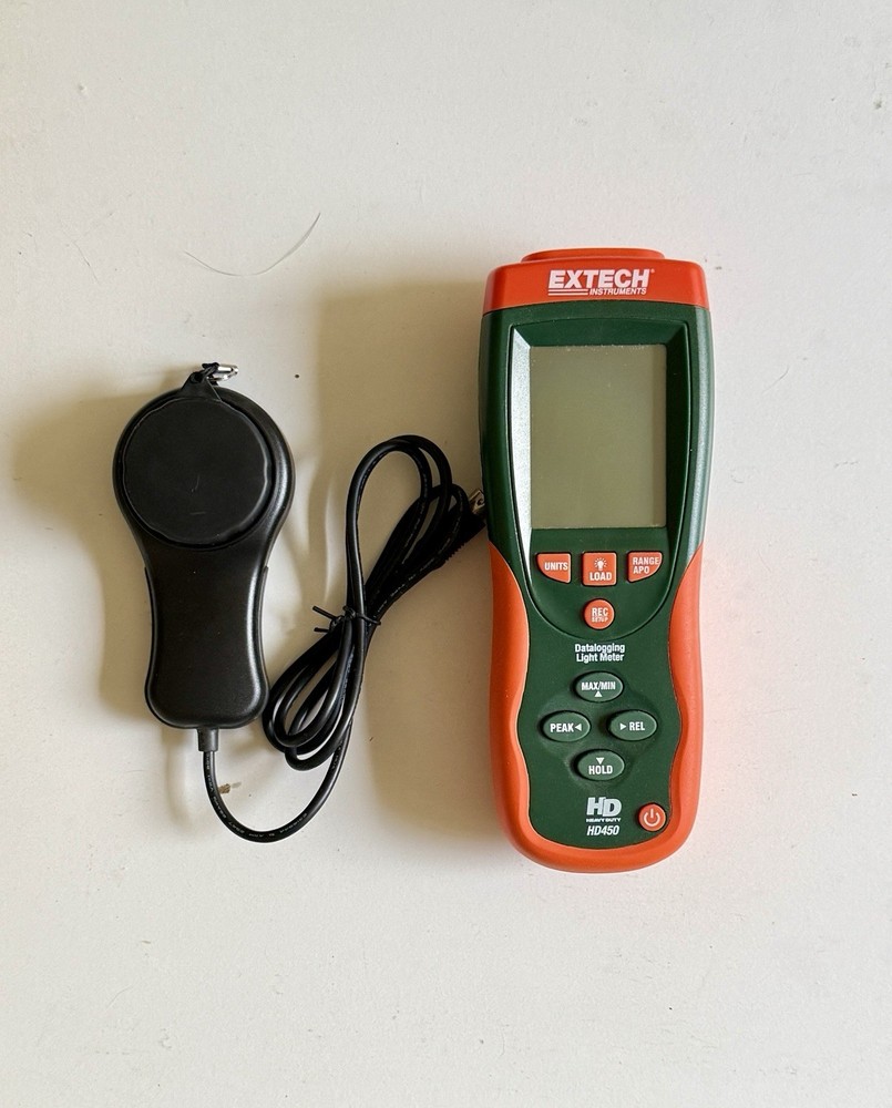 Extech HD450 Light Meter - Orange