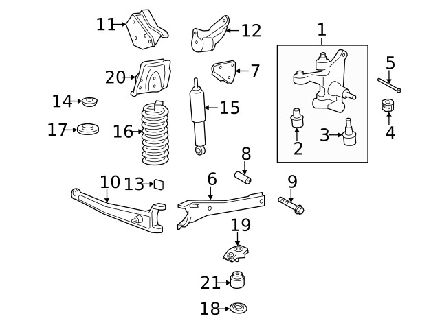 Genuine Ford Steering Knuckle DC3Z3106A