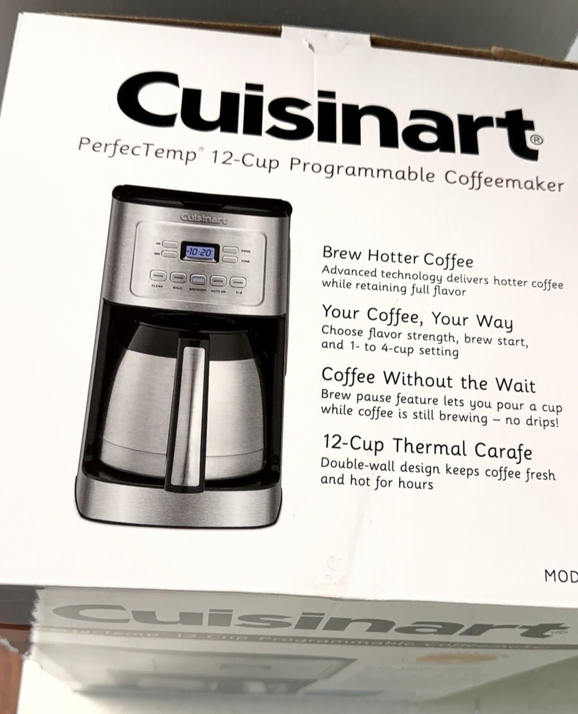 Cuisinart 12-Cup Thermal Coffee Maker DCC-1850 - Include 10 Filter Cartridges