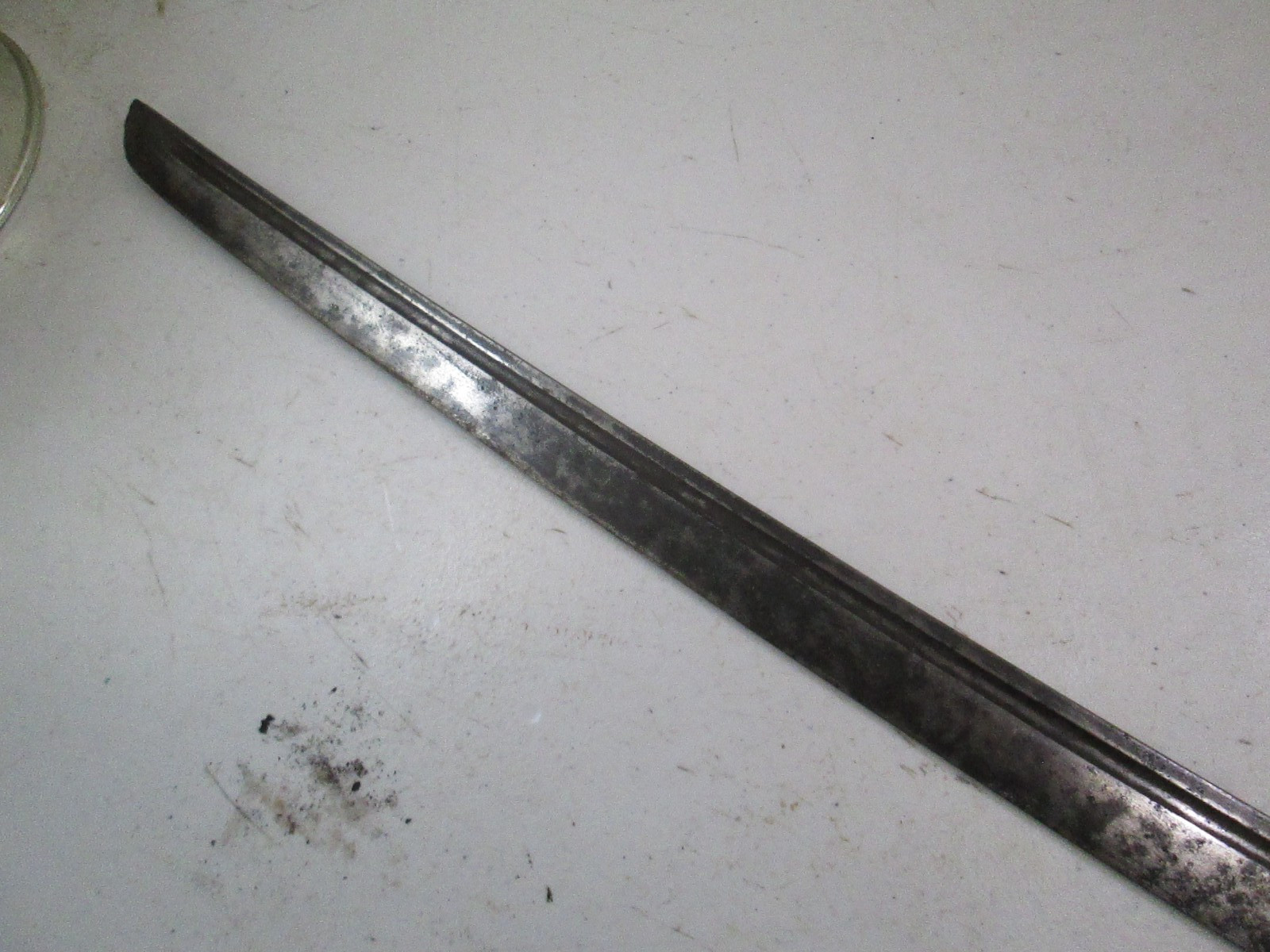 WW2 JAPANESE NCO OFFICERS SWORD BLADE ONLY ARSENAL MARKED #Q100