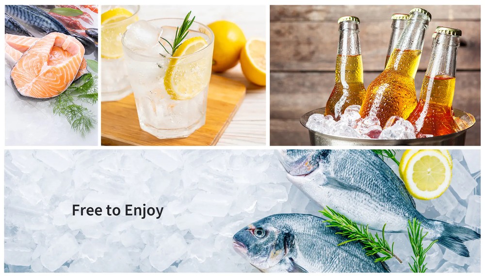 Portable Ice Maker Countertop 44lbs/24H Soft Chewable Pellet Ice Maker Machine