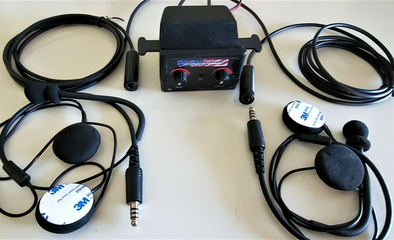 Racing Intercom 2 Person Race Radios Direct 6002PK1