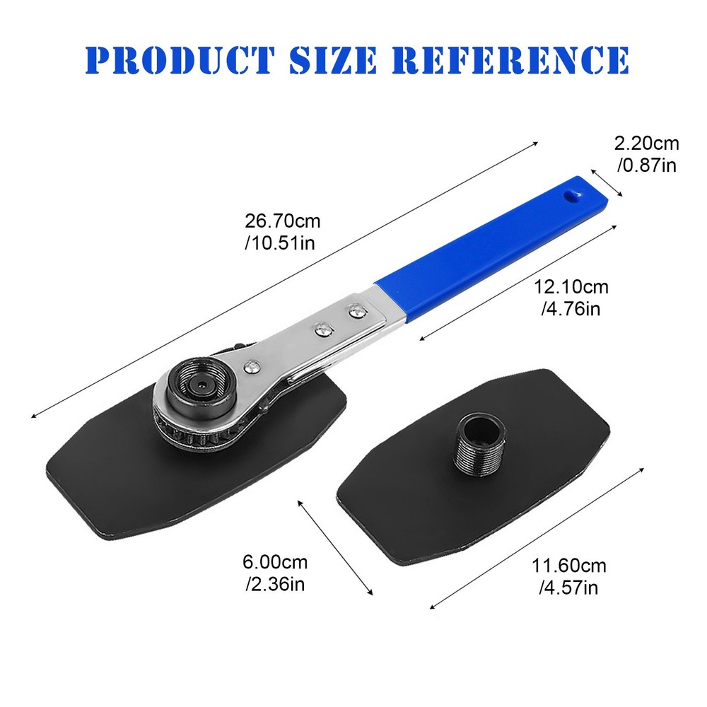 Brake Caliper Compression Tool Brake Caliper Tool Spreader with 2 Hangers