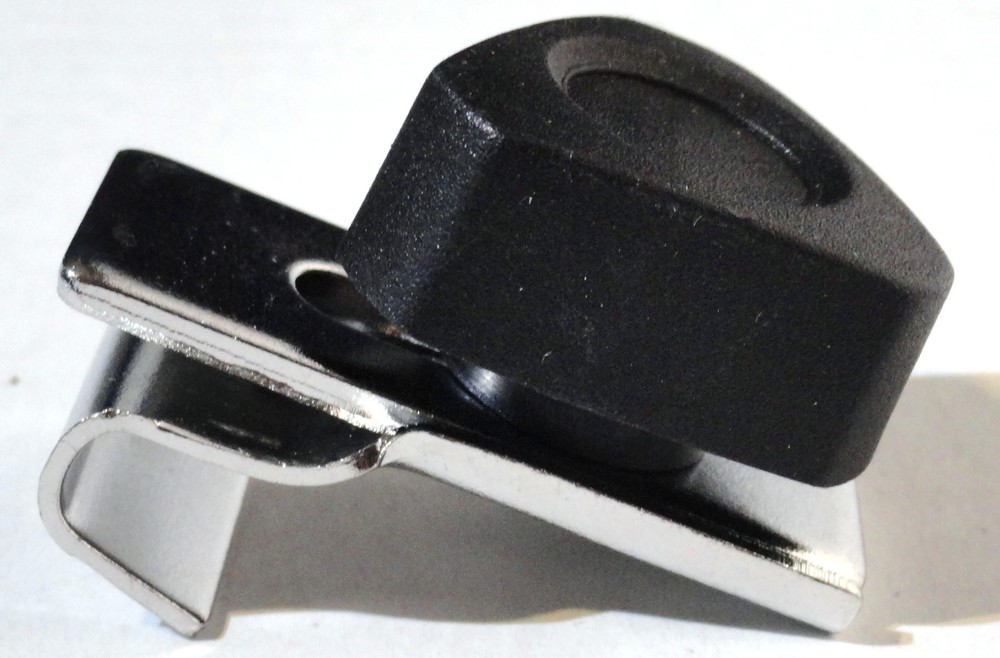 Door Window Triangle Glass Vent Lock Set Chrome & Plastic GG#95010 Pair