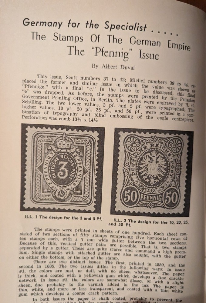 German Postal Specialist Oct 1966 Postal Stationary The Pfenning Issue