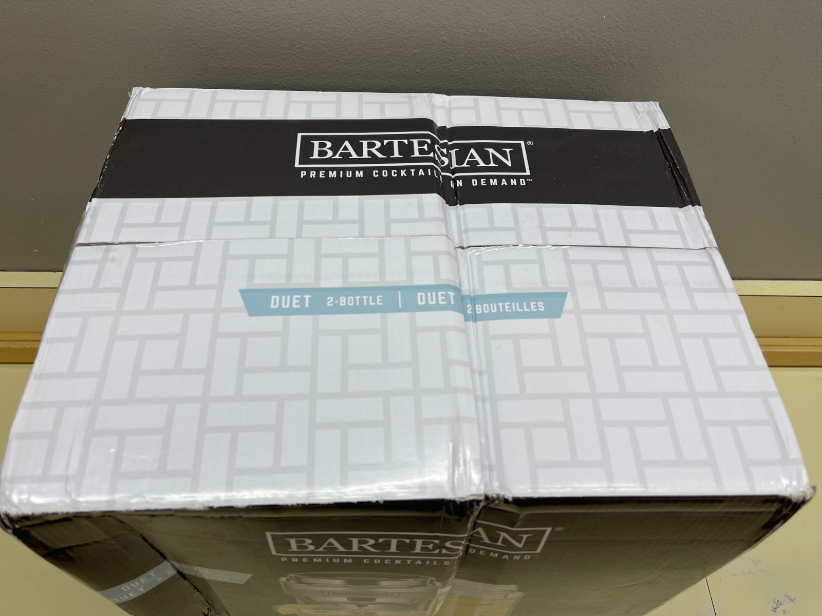 Bartesian Cocktail Machine Duet Premium 2-Bottle Home Bar 55310G New