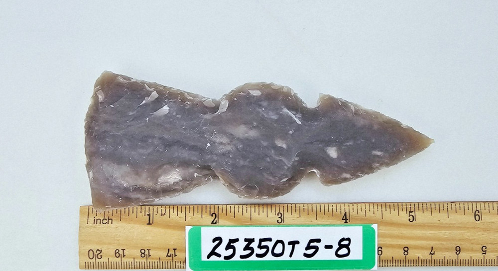 5.25" Stone Tomahawk Head - AX - Pow-Wow - Hand Knapped Agate