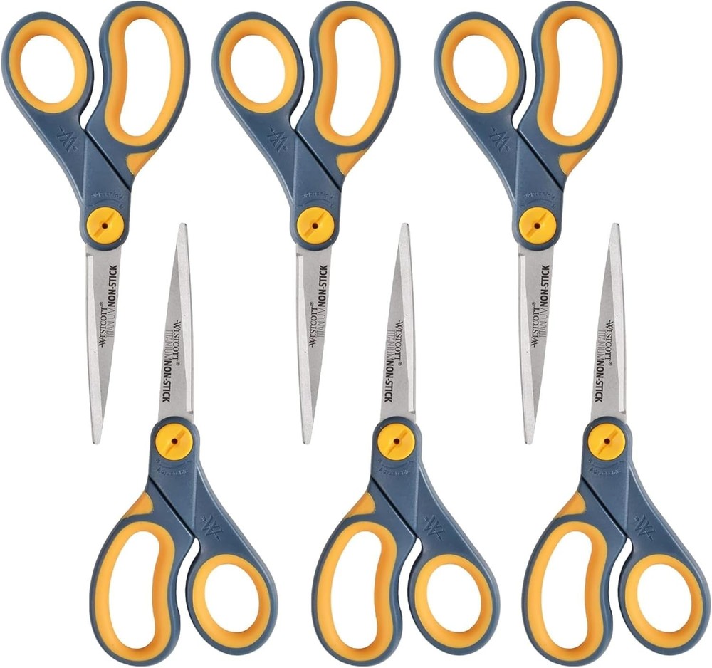 8-Inch Non-Stick Titanium Scissors For Office and