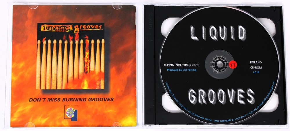 Spectrasonics Liquid Grooves Roland Format Sound Library/Sampling Double CD