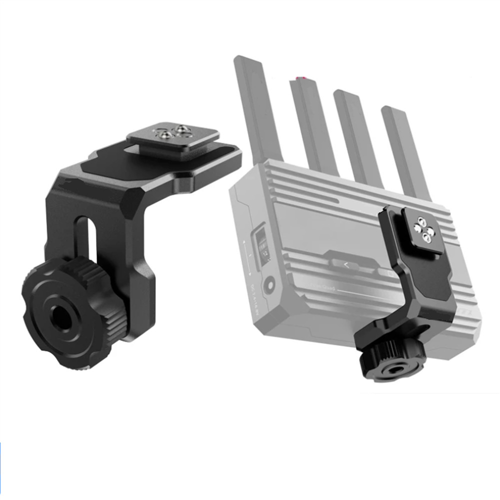 1 PC Universal 1/4 Cold Shoe Mount Wireless Video Transmission System Bracket