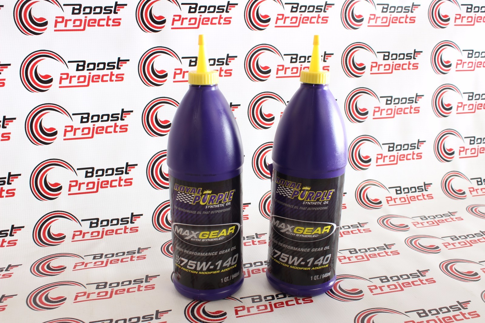 Royal Purple Max Gear Oil Synthetic 75W-140 1-Qt Bottle Set of 3 01301