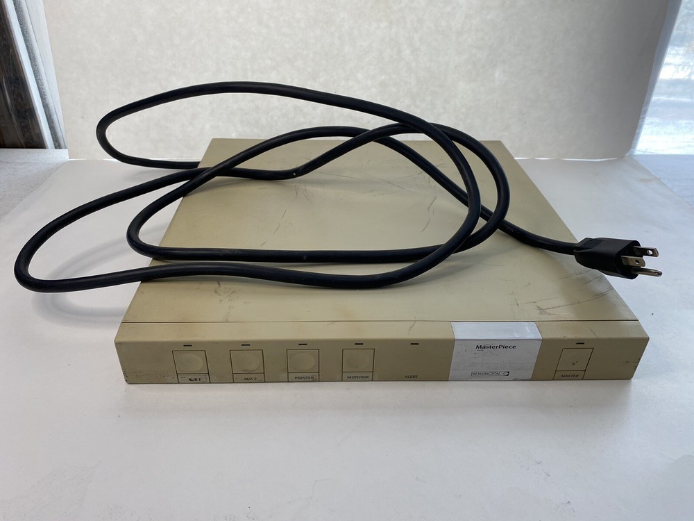 Kensington MasterPiece Surge Protector TESTED WORKING