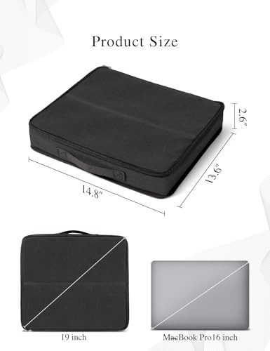 Sunglasses Organizer Case, Adjustable Slots for Multiple Darkgrey 18 Slots