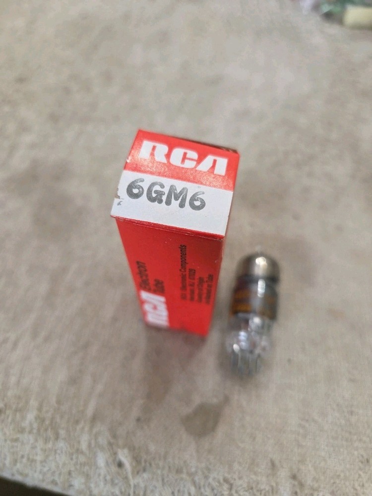 NOS RCA 6GM6 Vacuum Tube