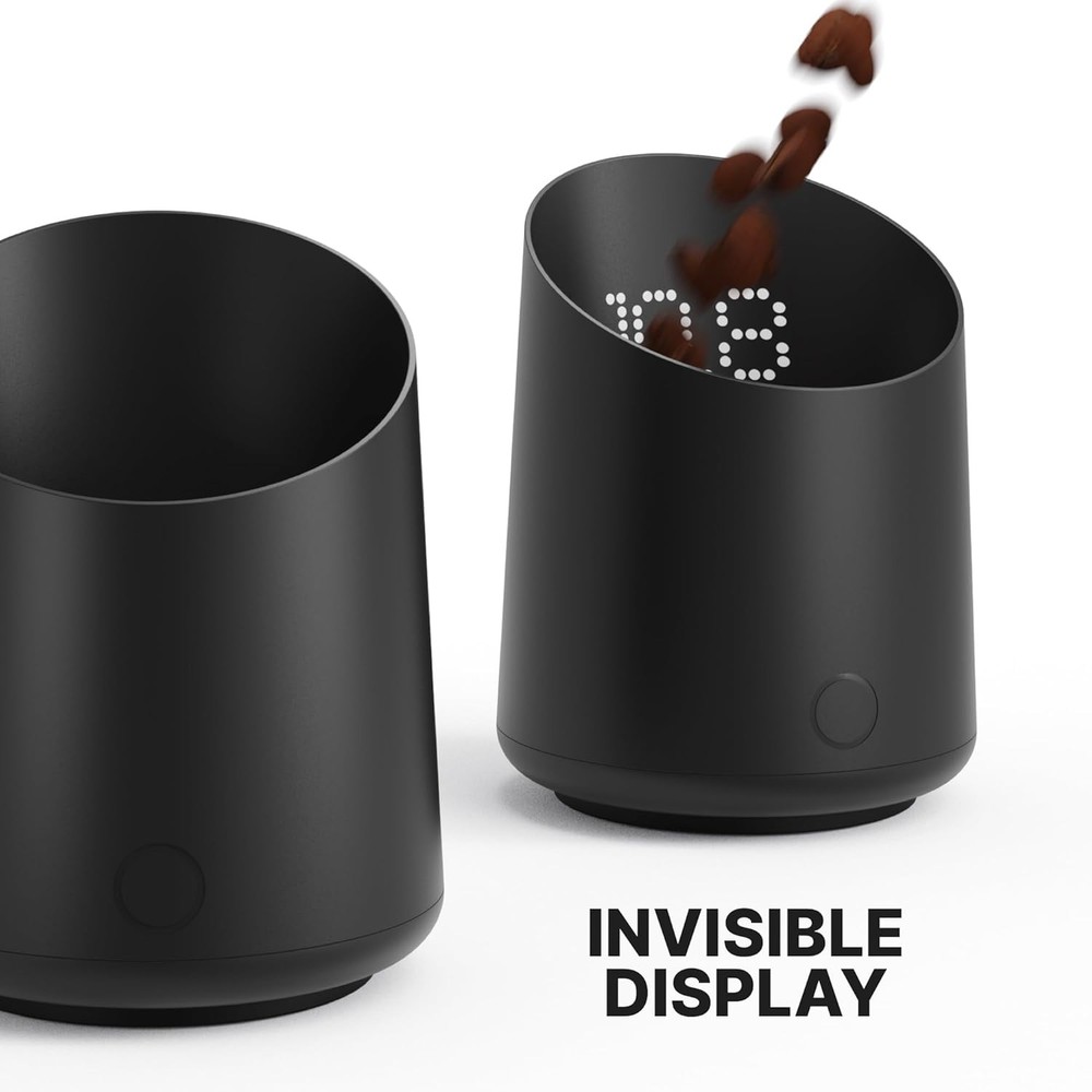 Subscale Digital Dosing Cup with LED Display – Sleek & Precise Coffee