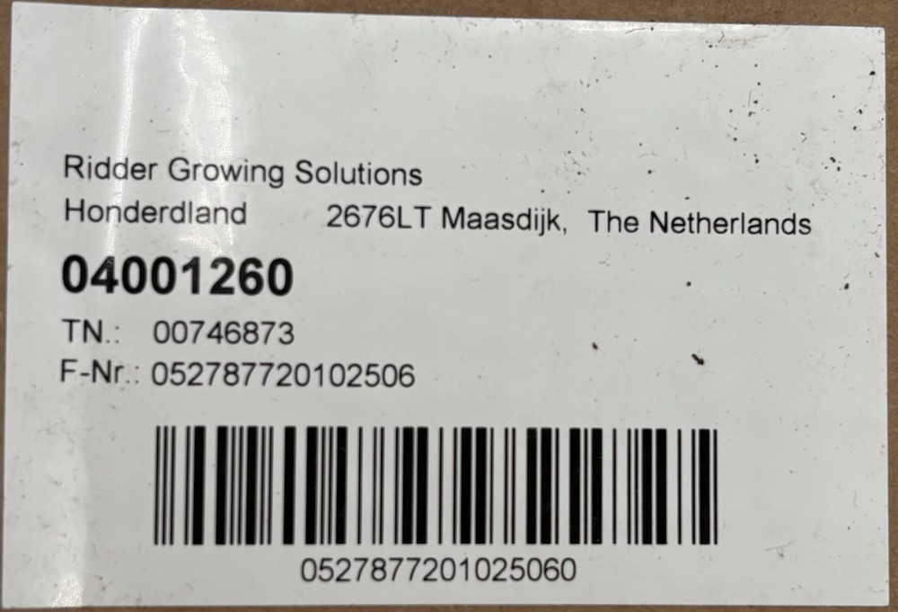 Ridder Growing Solutions EC-Sensor PT1000 Graphite 04001260