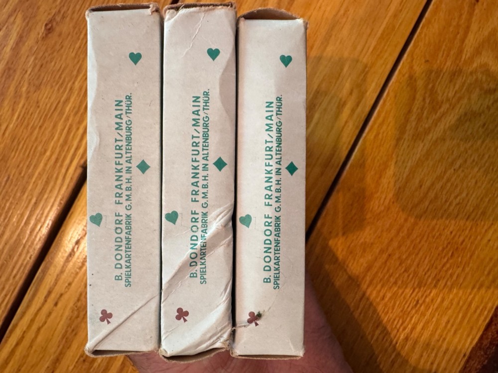 WWII GERMAN ORIGINAL PLAYING CARDS BRIDGE