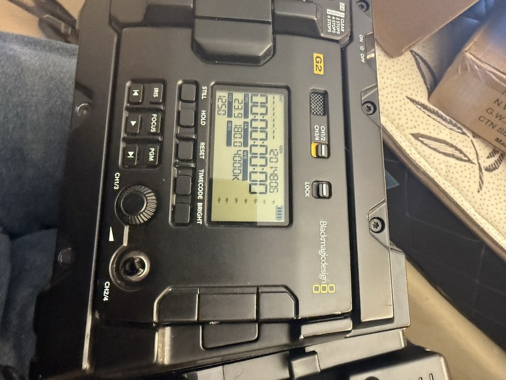 Black Magic G2 4.6k G2  Production Camera