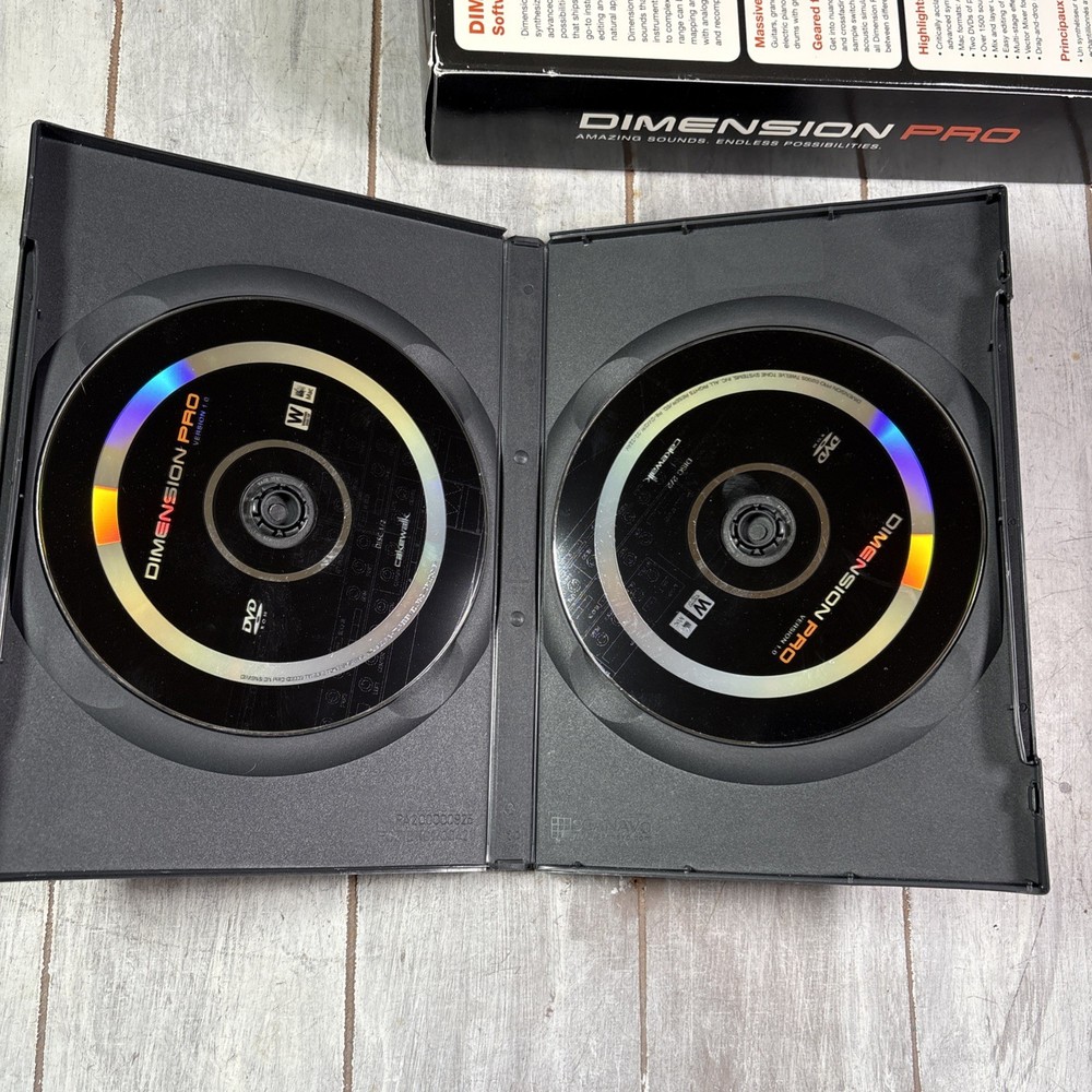 Cakewalk Dimension Pro Multiple Filter Mac & PC Software Virtual Synthesizer