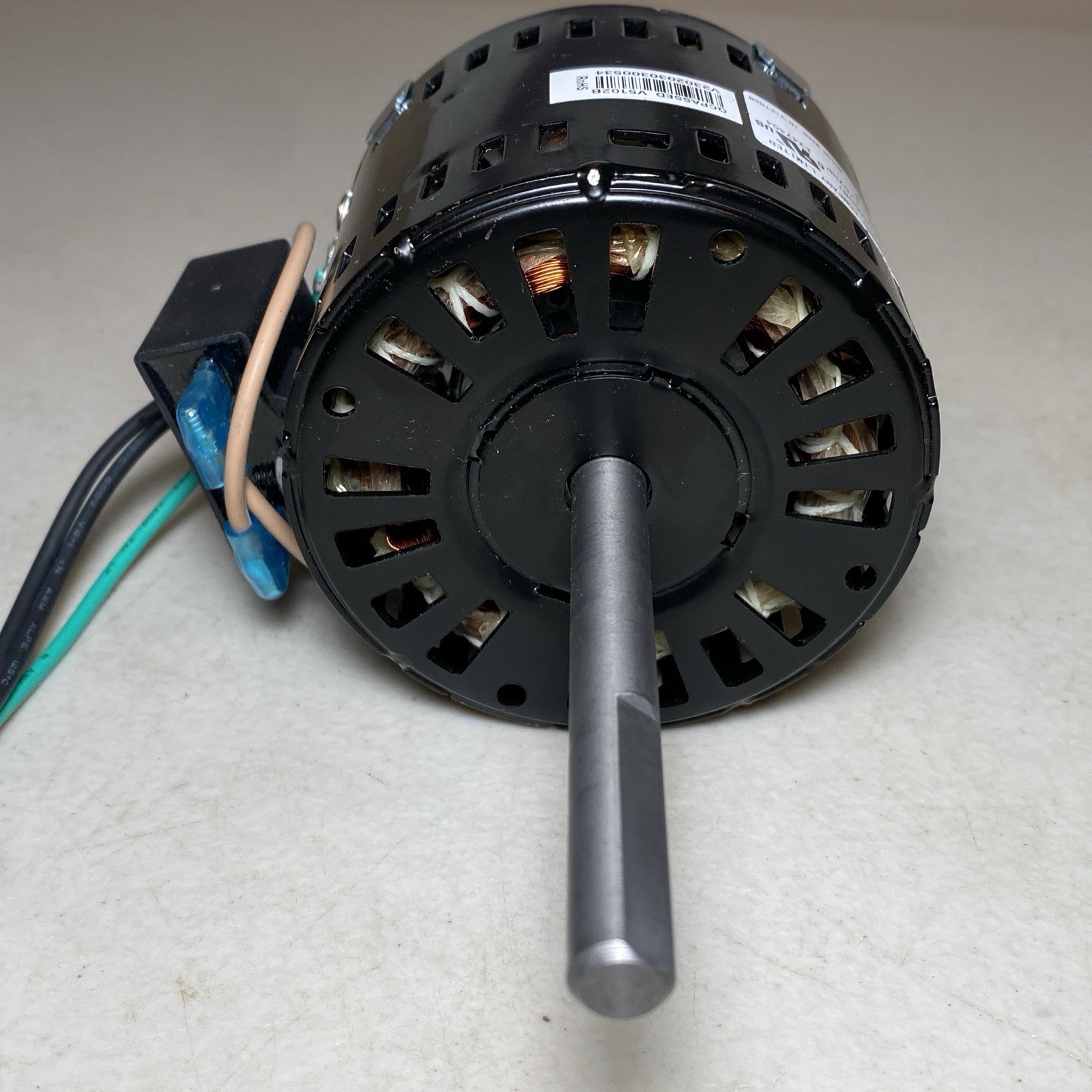 Broan Nutone 1106508 L250 Ventilator Motor, DAMAGED SEE DESCRIPTION, New, Tested