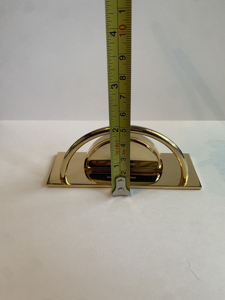 Gold Stuart Austin Quartz Clock