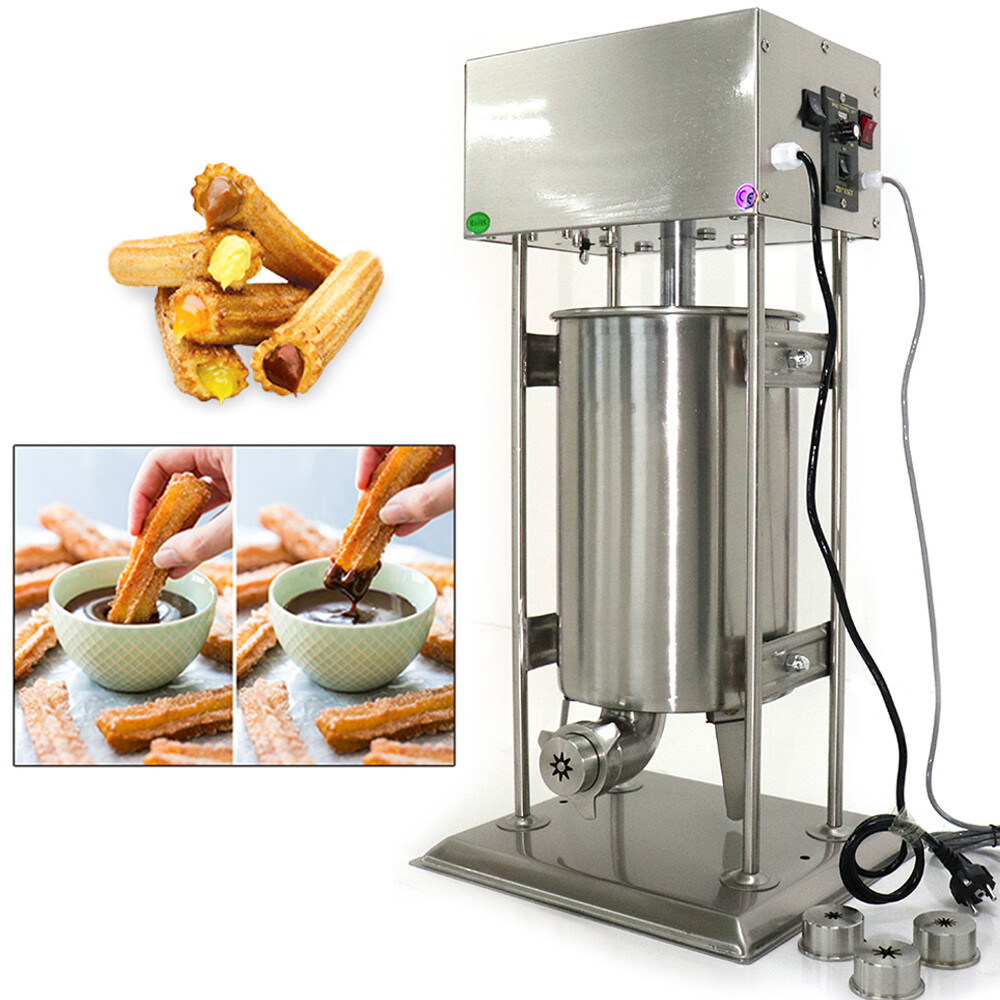 Stainless Donuts Maker Machine Latin Fruit Machine Electric Dough Sticks Machine