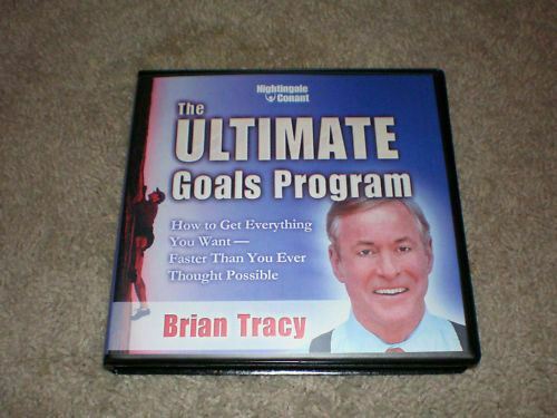 Brian Tracy THE ULTIMATE GOALS PROGRAM (8 CD Audio Set + Workbook CD) UNABRIDGED