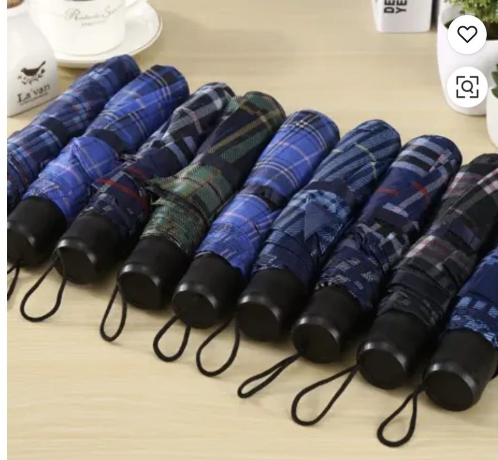 WeatherProof Auto Folding Golf Umbrella 7-Pack WC