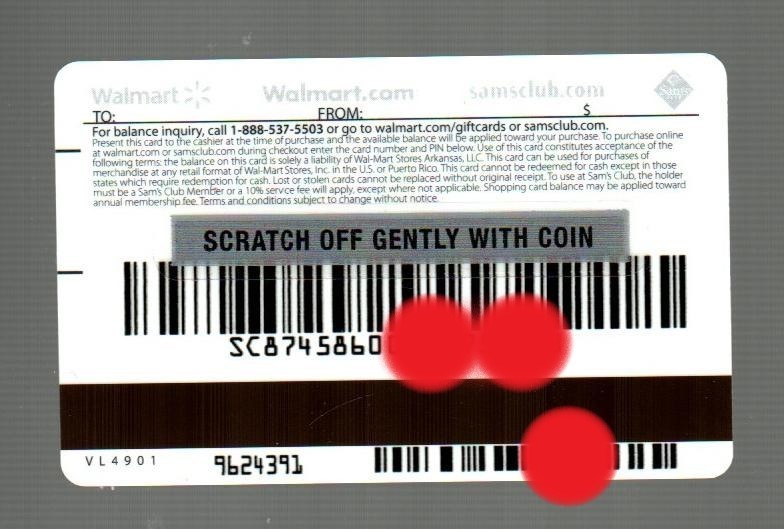 WALMART Congratulations ( 2008 ) Gift Card ( $0 )