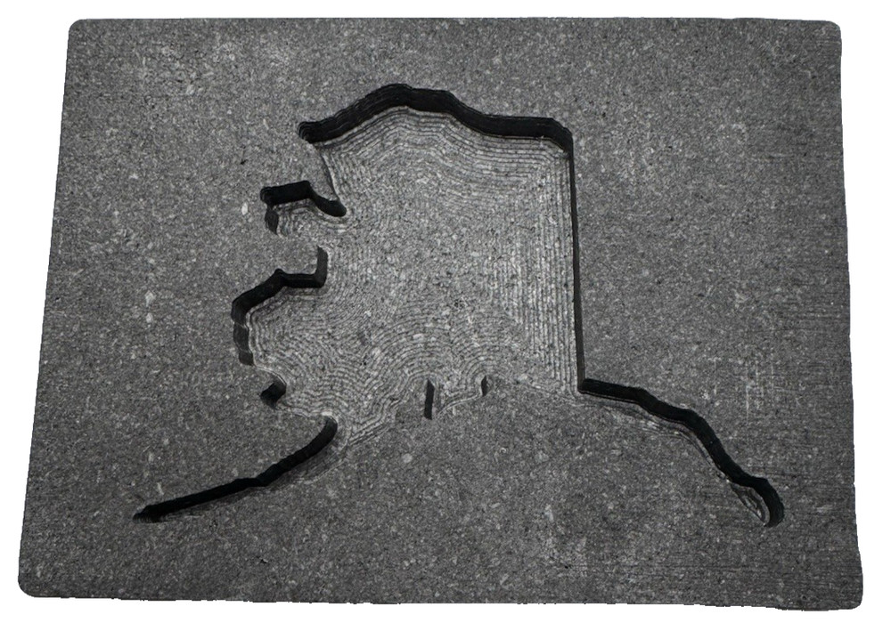 Graphite Ingot Mold For Casting 10 oz Gold Alaska