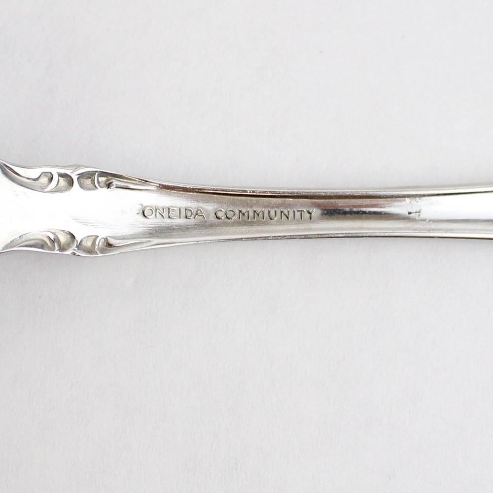 Oneida Brahms Stainless Steel Cold Meat Serving Fork