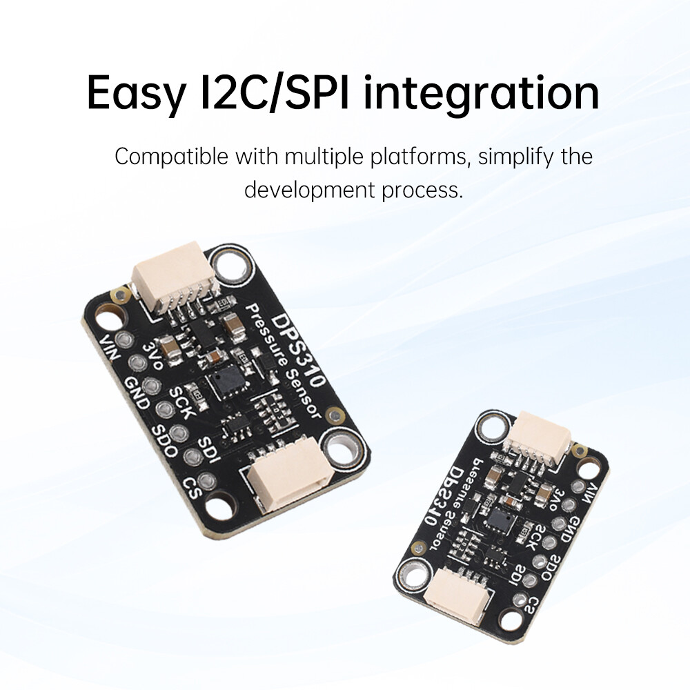 DPS310 High Accuracy Barometric Air Pressure Sensor Module I2C SPI 3.3V 5V